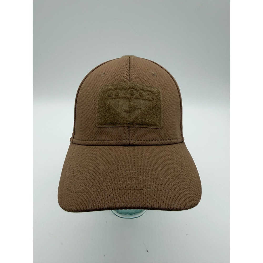 Condor Coyote Brown Tactical Mesh Cap Patch Panels 161080-019-S/M Mens Hat